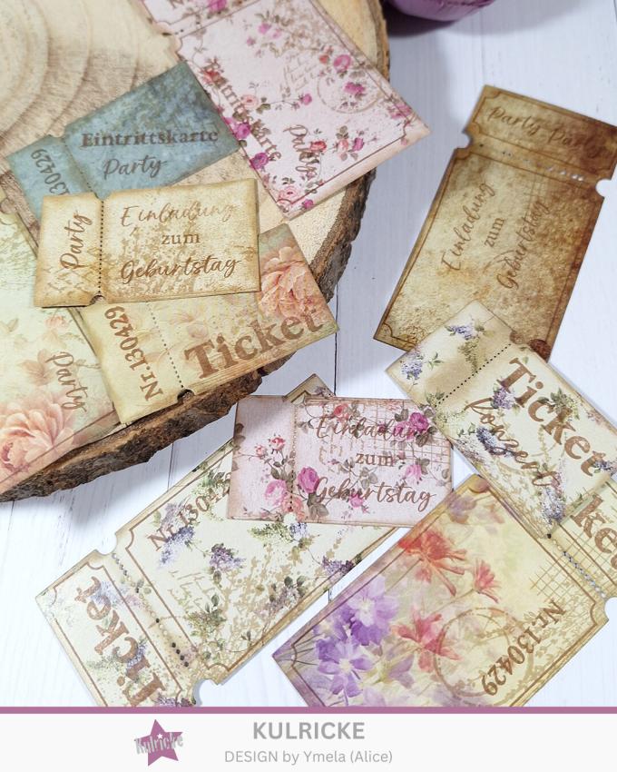 Kulricke Stanzschablone "Abriss Etikett" Craft Die 