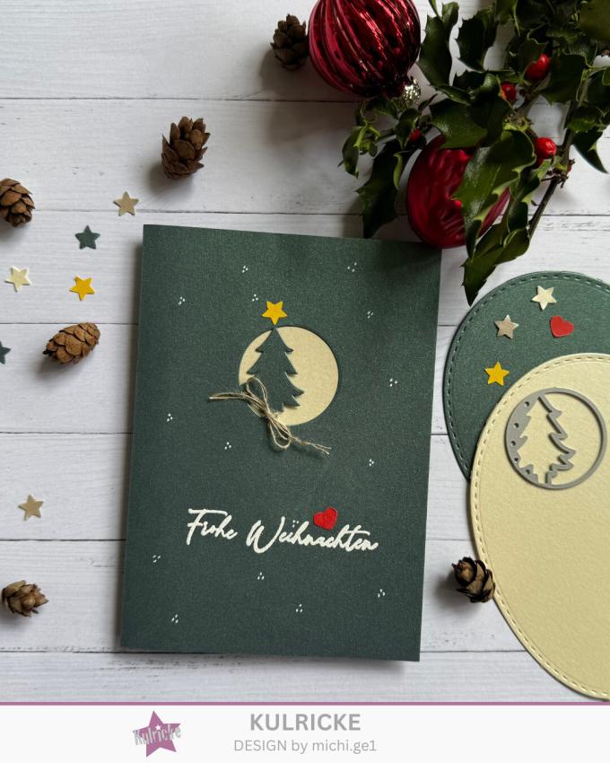 Kulricke Stanzschablone "Tannenbaum Insert" Craft Die 