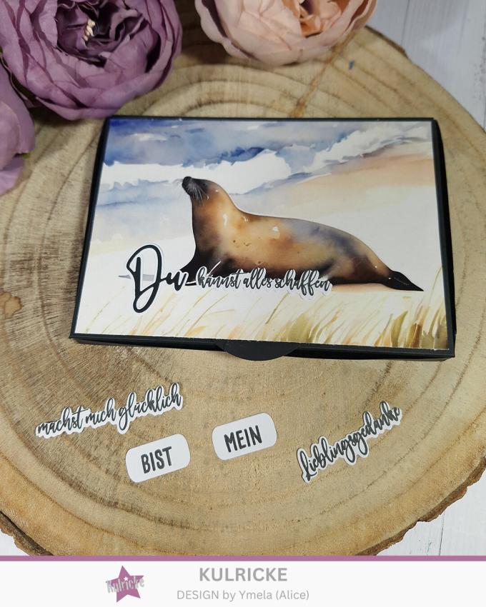 Kulricke Stanzschablone "DU bist Wundervoll" Craft Die 