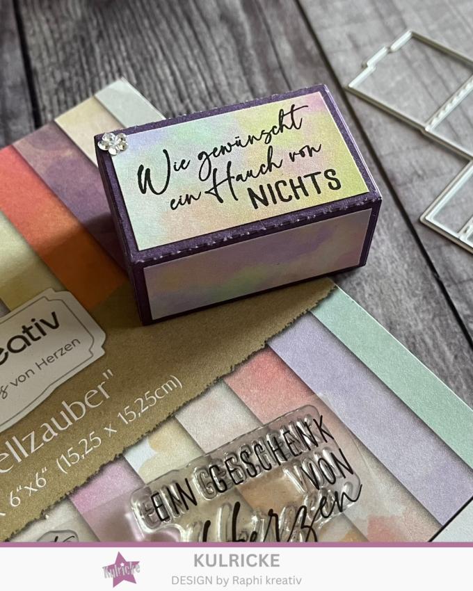 Kulricke Stanzschablone "Mini Streichholz" Craft Die