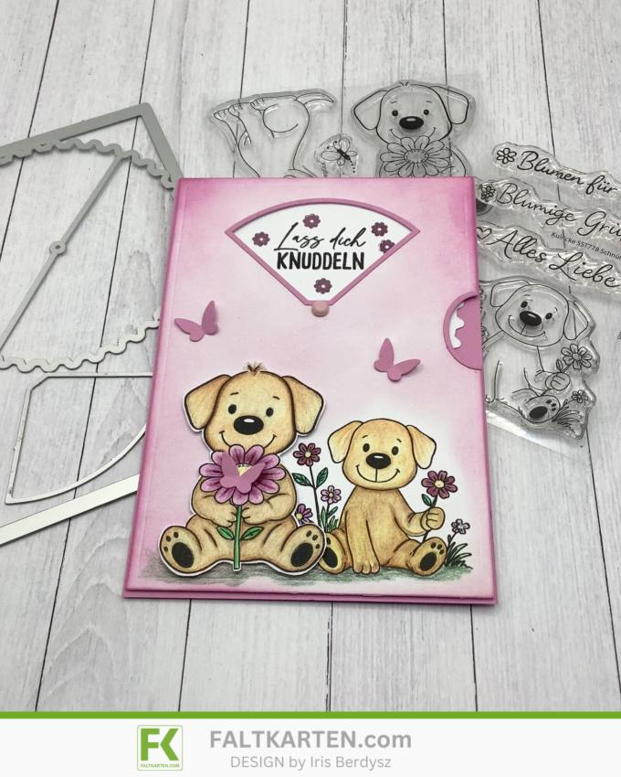 Kulricke Stempelset "Schnüffelblumen" A7 Clear Stamp