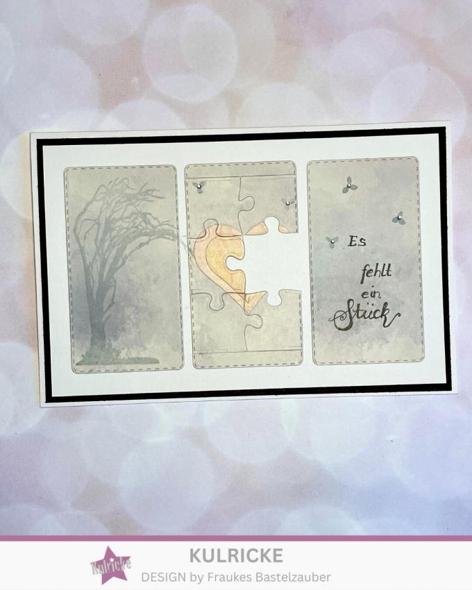 Kulricke Stanzschablone "ATC Puzzel" Craft Die 