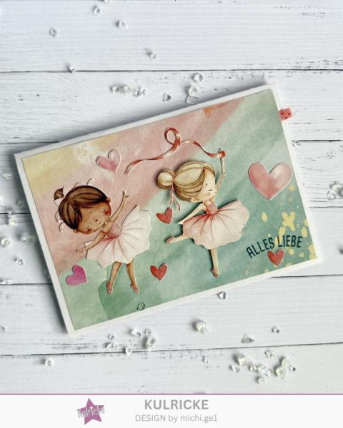 LaCreativ - Designpapier "Feen und Ballerinas" Paper Pack 6x6" - 24 Bogen