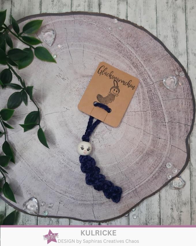 Kulricke Stempelset "Sorgenwürmchen" A7 Clear Stamp