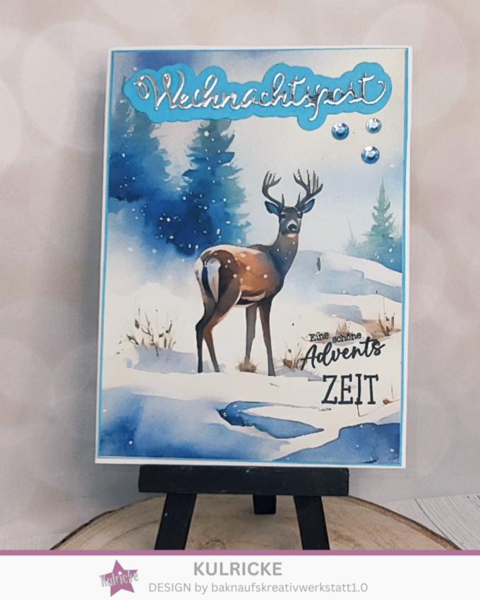 Kulricke Stanzschablone "Weihnachtspost" Craft Die 