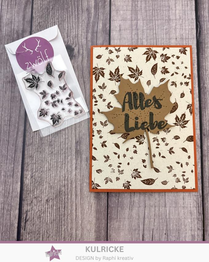 Kulricke Stempelset "Schmetterlingsgarten" A7 Clear Stamp