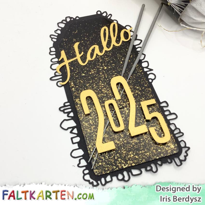 Kulricke Stanzschablone "Hallo" Craft Die 