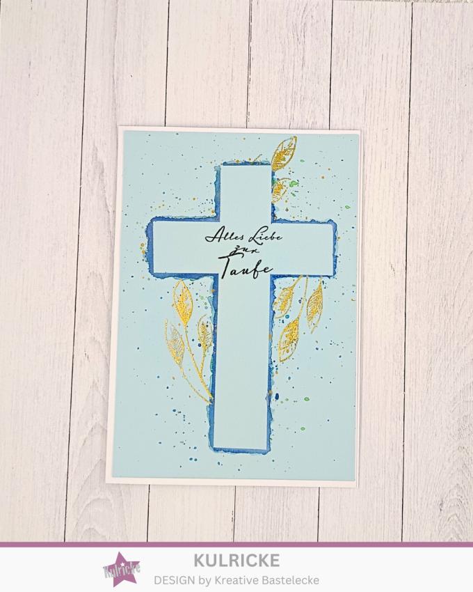 Kulricke Stempel "Zur Taufe" Clear Stamp