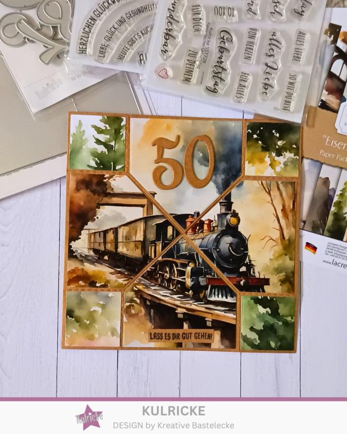 Kulricke Stanzschablone "Endloskarte" Craft Die 