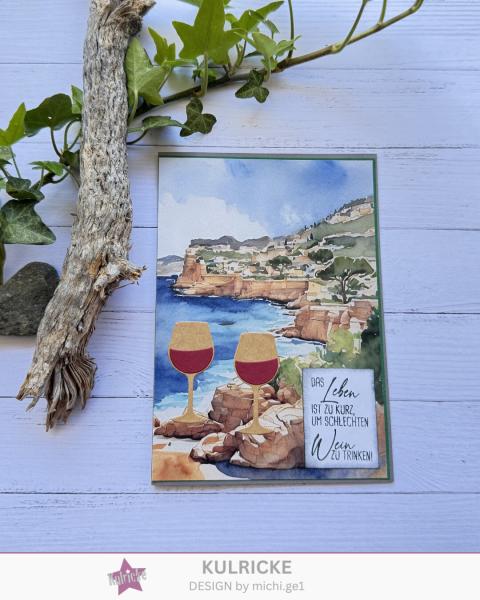 Kulricke Stanzschablone "Prost & Alles Gute" Craft Die 