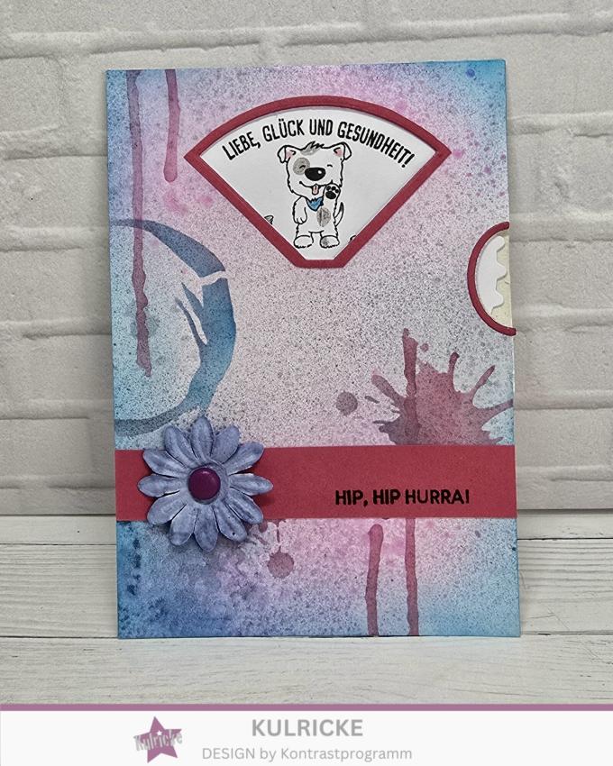 Kulricke Stanzschablone "Drehkarte inkl. Schablone" Craft Die 