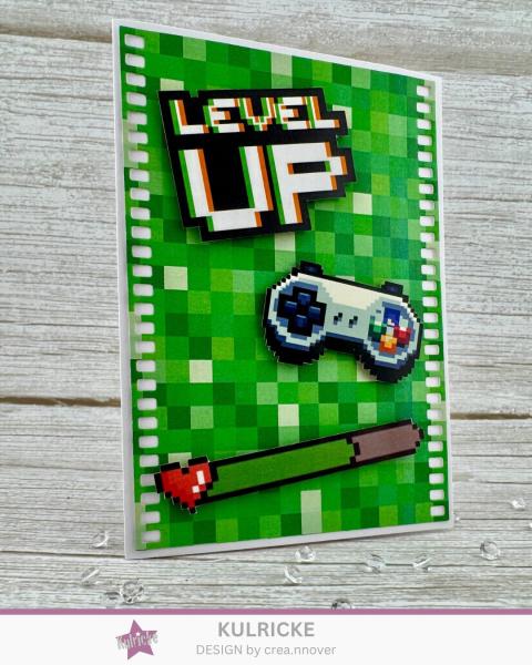 LaCreativ - Designpapier "Pixel Party" Paper Pack 6x6" - 24 Bogen