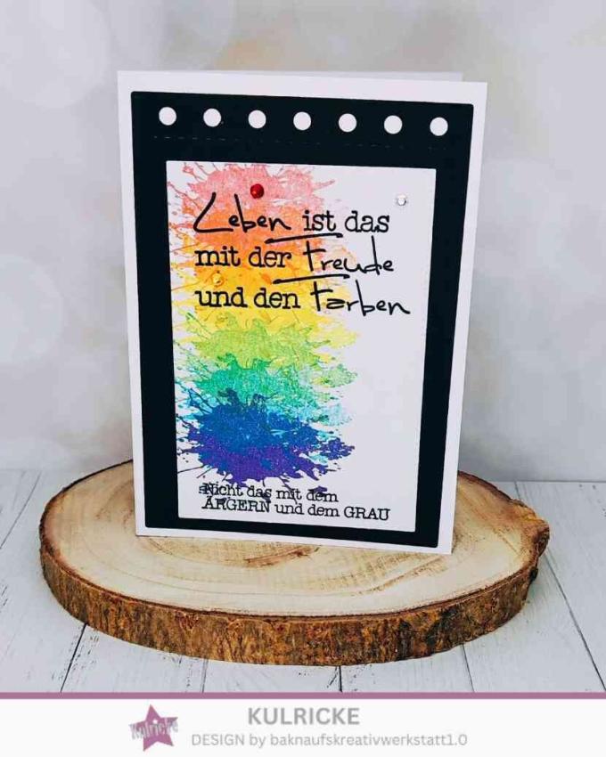 Kulricke Stanzschablone "Aufleger A6 Notizzettel / Album" Craft Die | Stanze