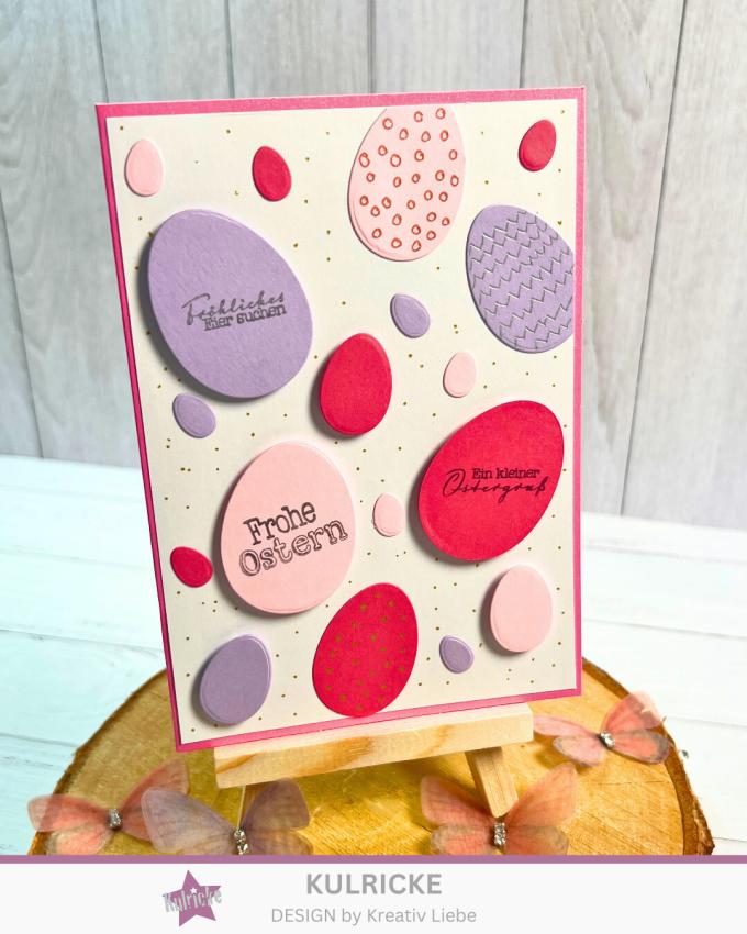 Kulricke Stanzschablone "Eier klein" Craft Die 