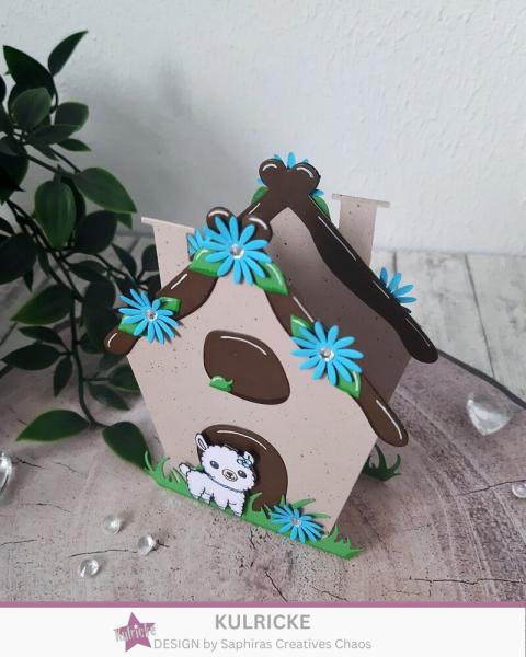 Kulricke Stanzschablone "Schubladenhaus XL" Craft Die 