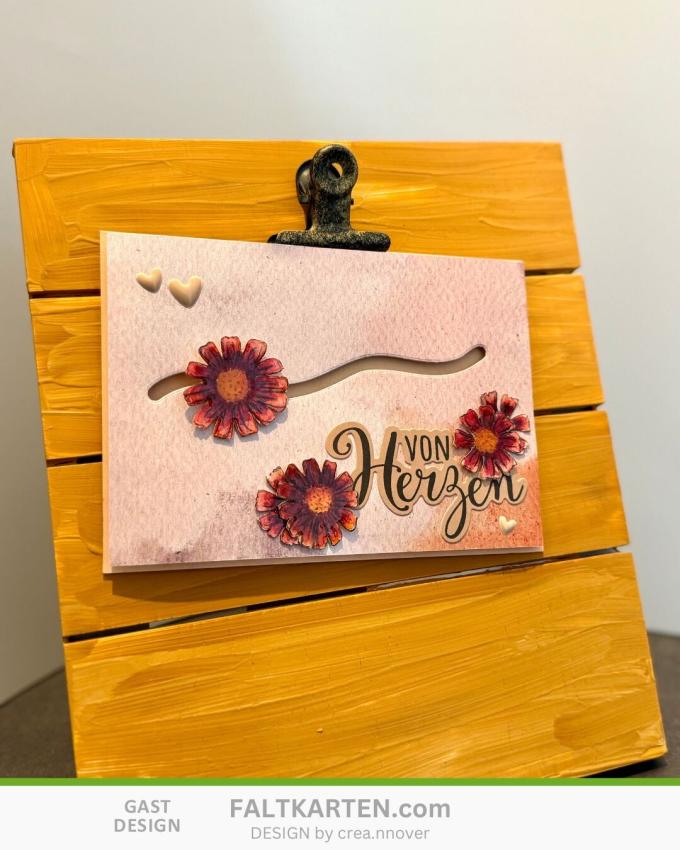 Kulricke Stempel "Blumenwiese" Clear Stamp