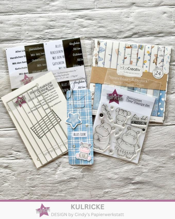 Kulricke Stanzschablone "Designpapier Stanze" Craft Die