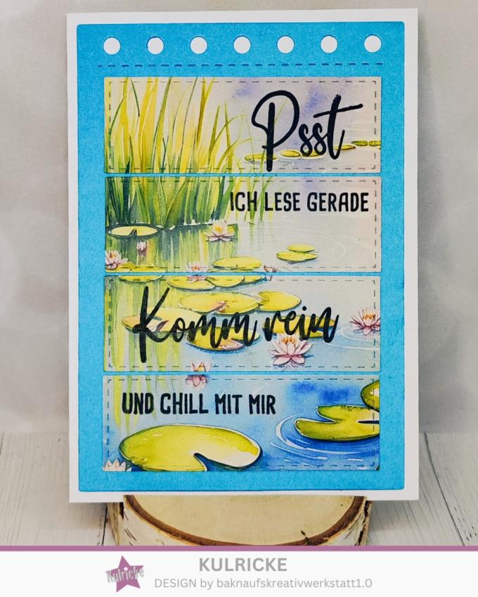 LaCreativ - Designpapier "Seerosenzauber" Paper Pack 6x6" - 24 Bogen