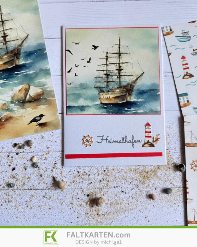 LaCreativ - Designpapier "Aquarellische Meeresträume" Paper Pack 6x6" - 24 Bogen