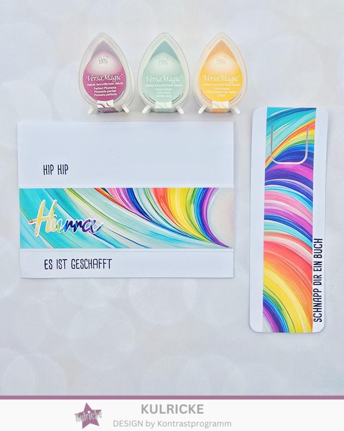 LaCreativ - Designpapier "Bunte Regenbogenwelt" Paper Pack 6x6" - 24 Bogen