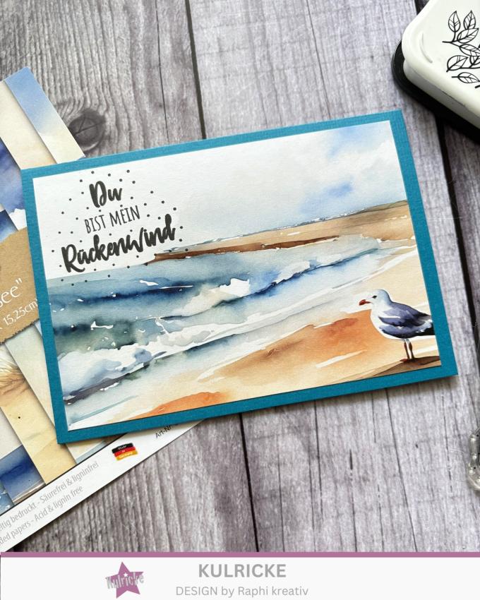 LaCreativ - Designpapier "Geliebte Nordsee" Paper Pack 6x6" - 24 Bogen