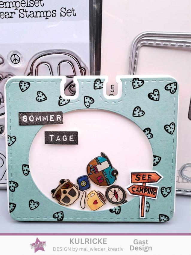 Kulricke Stanzschablone "Memory Dex Card" Craft Die