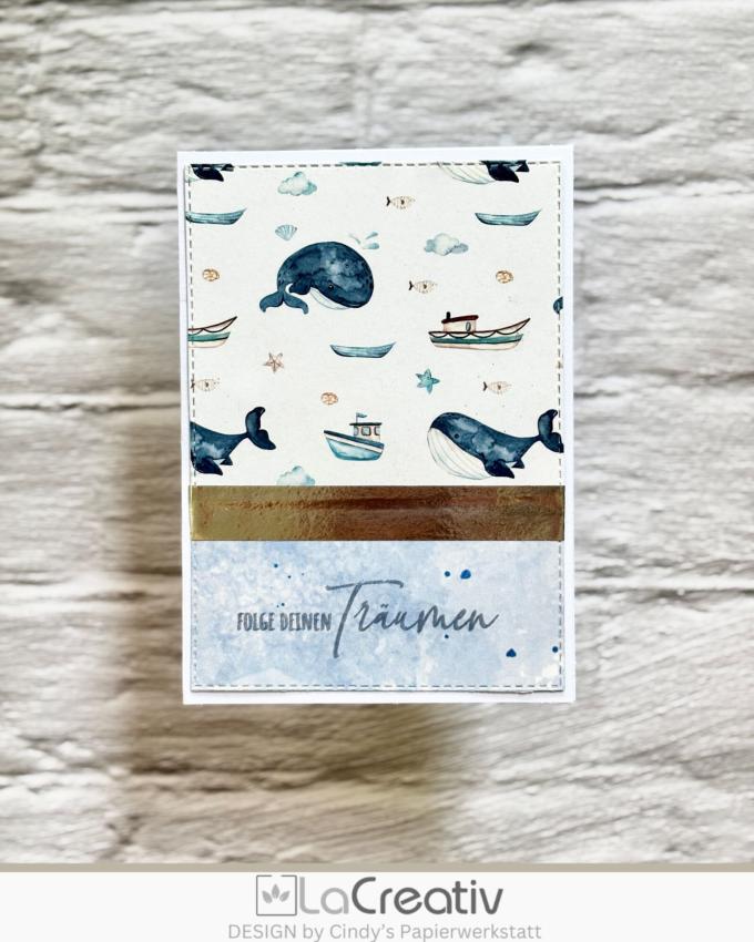 LaCreativ - Designpapier "Liebe zum Meer" Paper Pack 6x6" - 24 Bogen