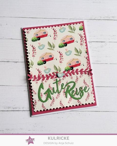 LaCreativ - Designpapier "Wir lieben Camping" Paper Pack 6x6" - 24 Bogen