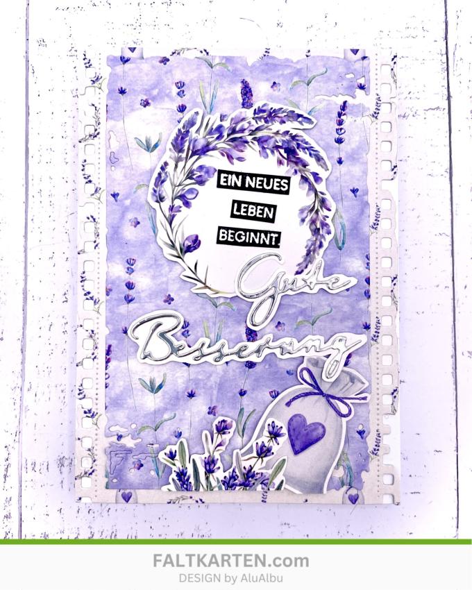 LaCreativ - Designpapier "Lavendelglück" Paper Pack 6x6" - 24 Bogen