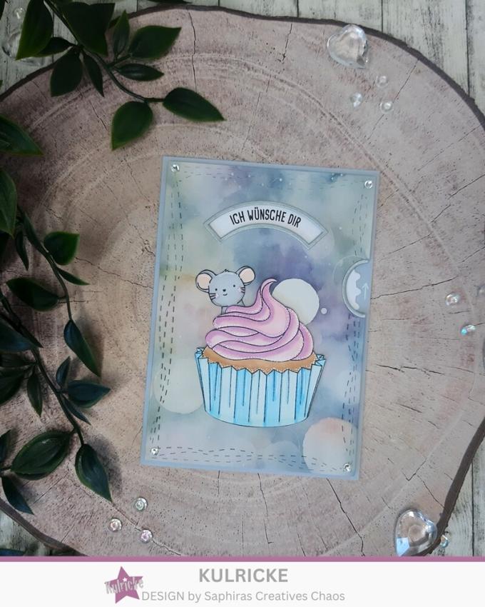 Kulricke Stanzschablone "Drehkarte inkl. Schablone" Craft Die 