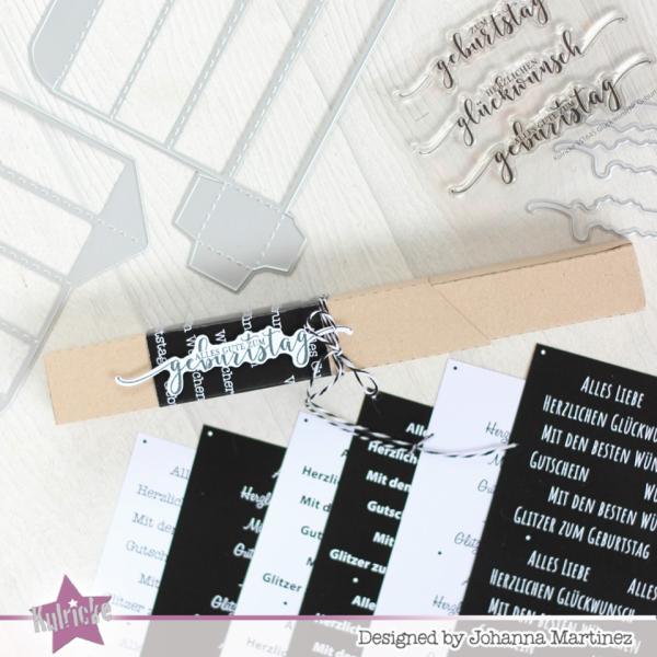 Kulricke Stanzschablone "Stab-/ Verpackung" Craft Die