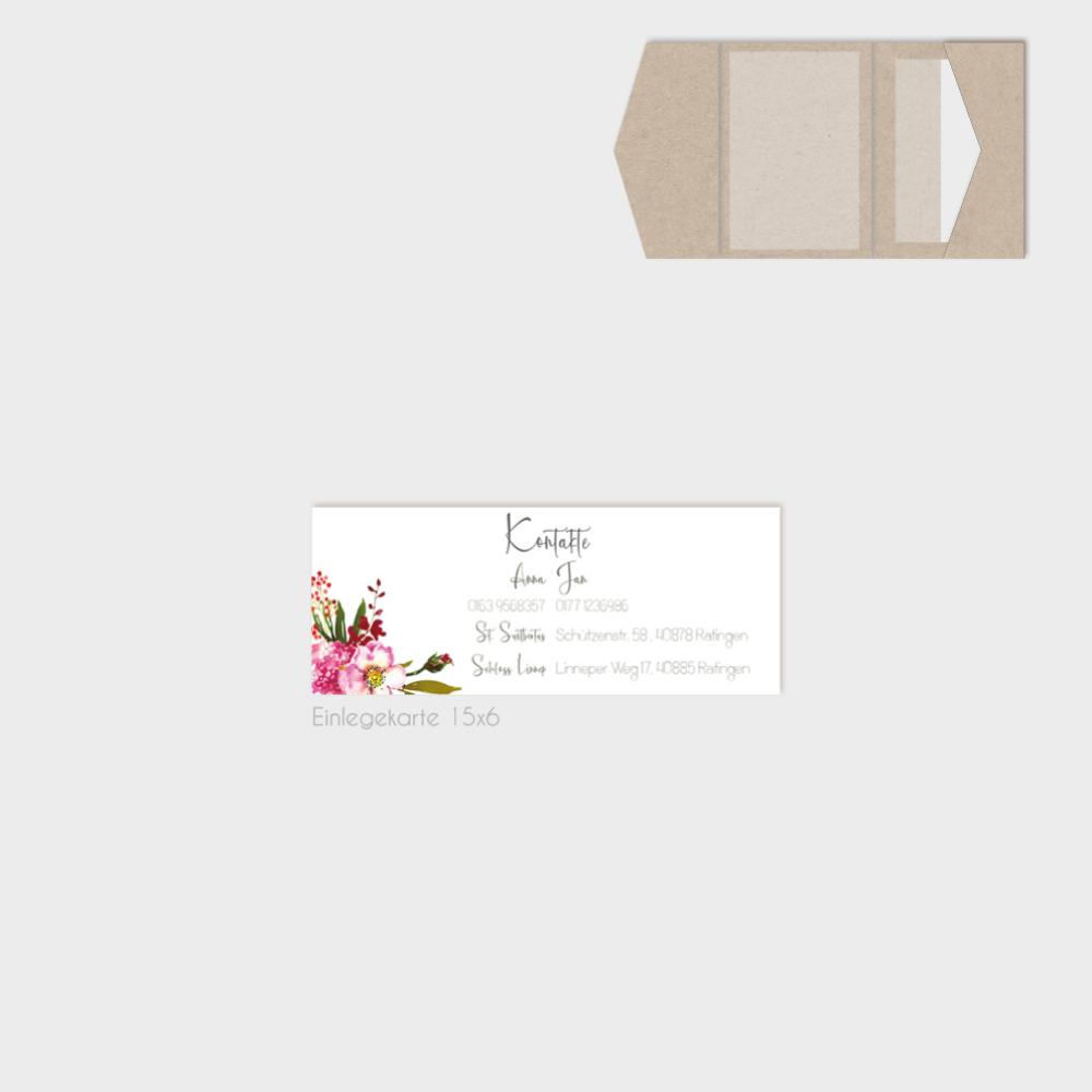 Einlegekarten-Bundle "Blush Pink" B6 | 2