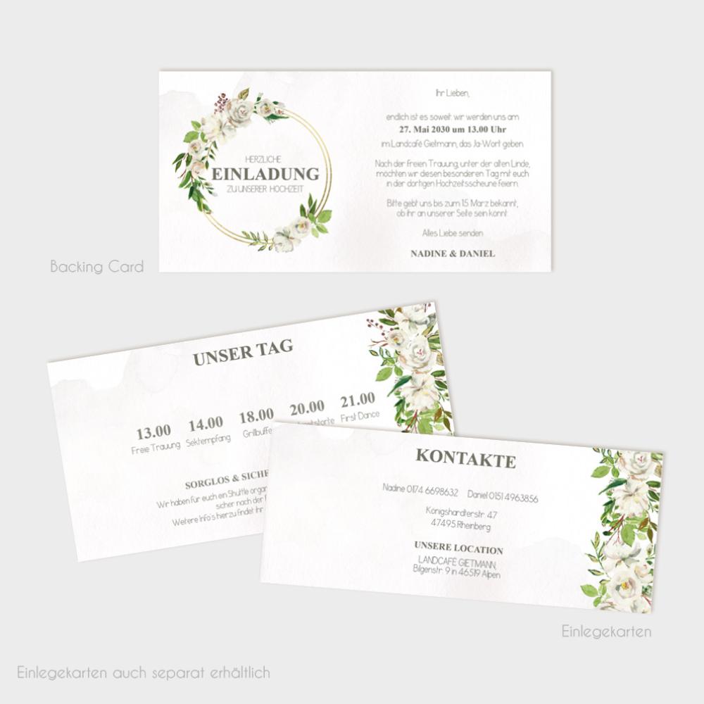 Backing-Card "Antique White" 19,5x10