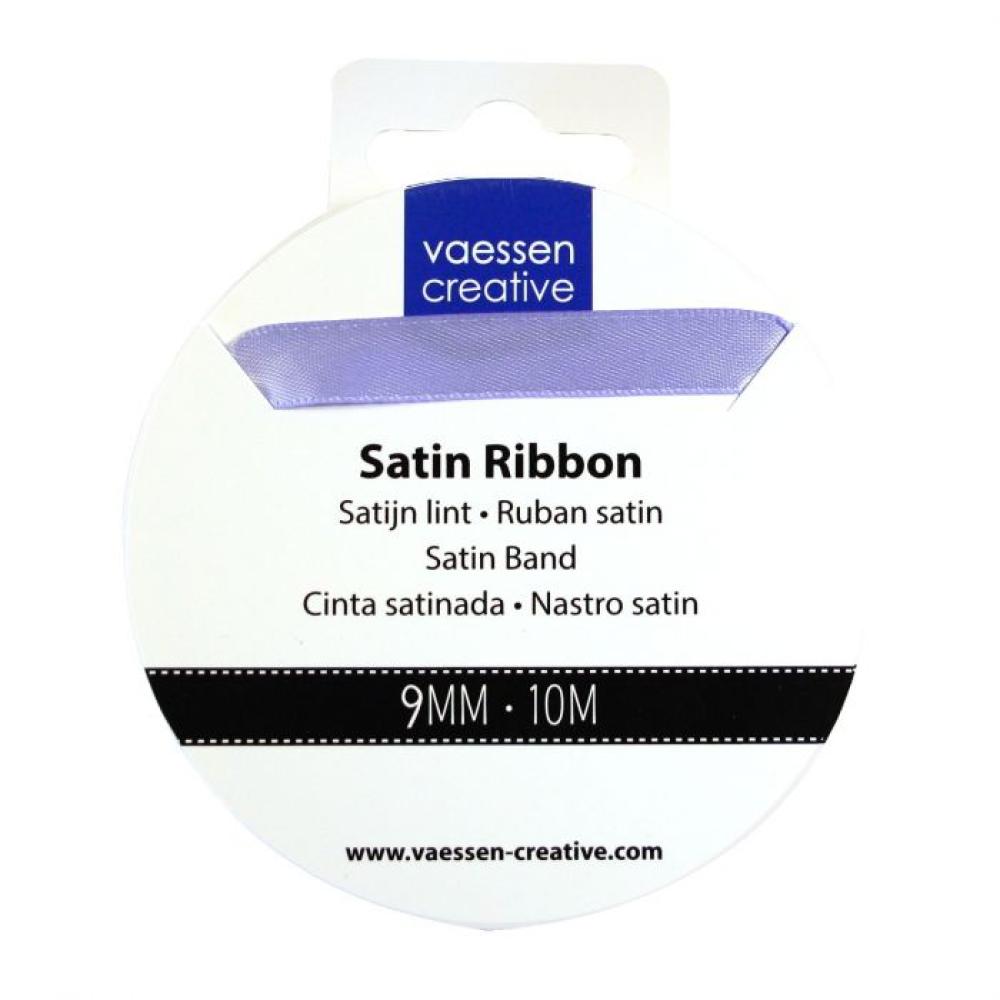Vaessen Creative - Satinband  9mm 10 Meter Lavendel