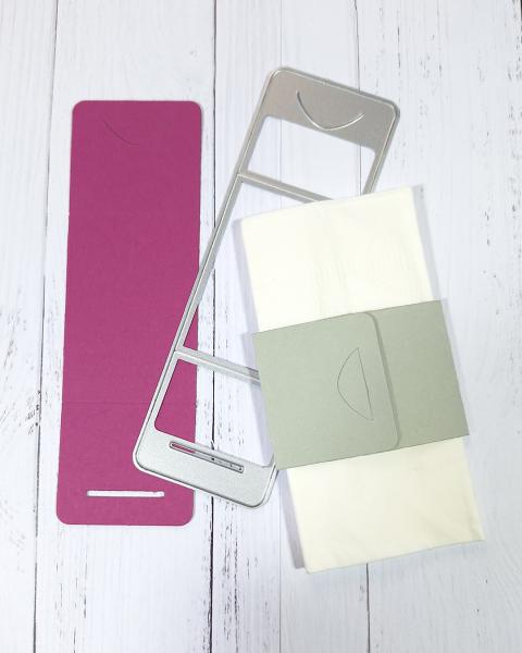 Kulricke Stanzschablone "Banderrole für Taschentuch" Craft Die 