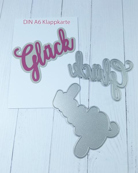 Kulricke Stanzschablone "Glück mit Schatten" Craft Die 