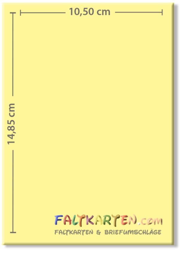 Karte - Einlegekarte DIN A6 240g/m² in babypink