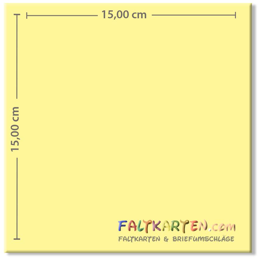 Karte - Einlegekarte 15x15 cm 220g/m² in kraft grün