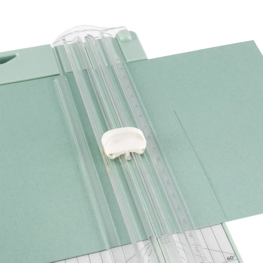 Vaessen Creative - Papierschneide- und Falzmaschine 15x30,5cm Minze