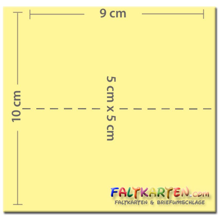 Tischkarte - Platzkarte 9 x 5 cm 220g/m² in lavendel