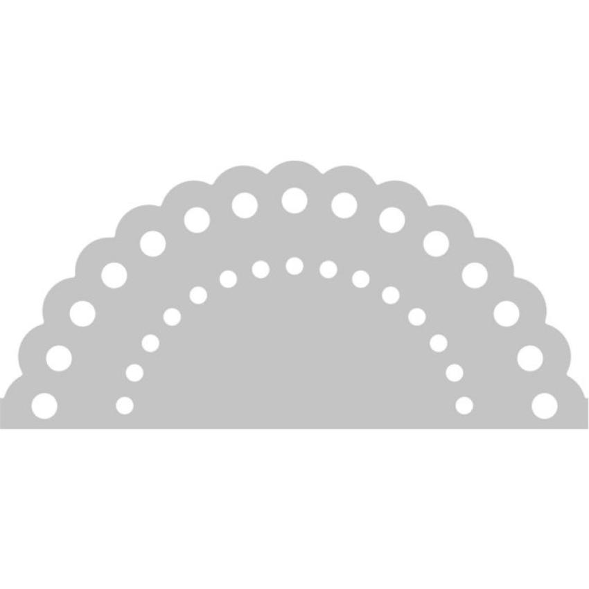 EK Tools Punch - Bordürenstanzer Dotted scallop / Wellenkreis Bordüre