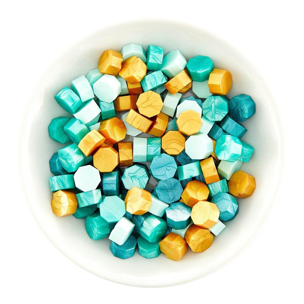 Spellbinders - Wachsperlen "Teal" Must-Have Wax Beads 