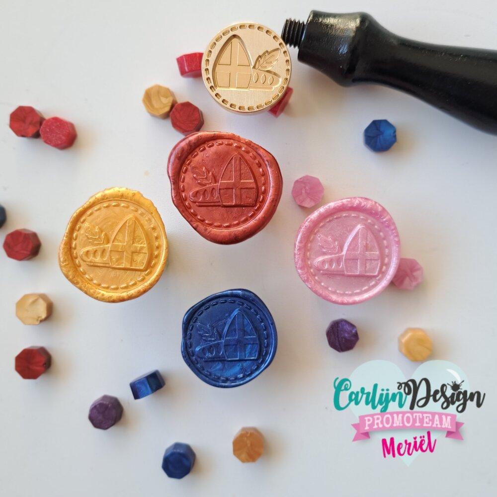 Carlijn Design - Wachssiegel Stempel "Sinterklaas" Wax Seal Stamp 