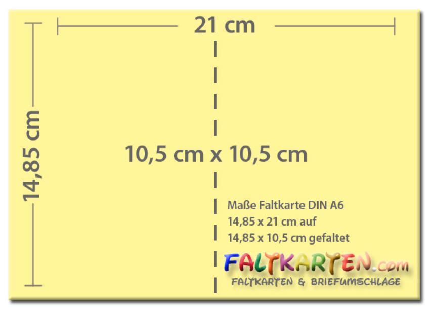 Doppelkarte - Faltkarte blanko 250g/m² DIN A6 in recycling bermgras