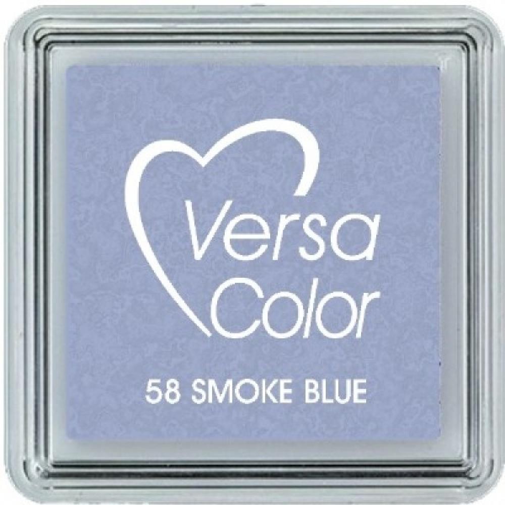 Tsukineko - Versa Color Small Inkpads - Smoke Blue   - Stempelkissen
