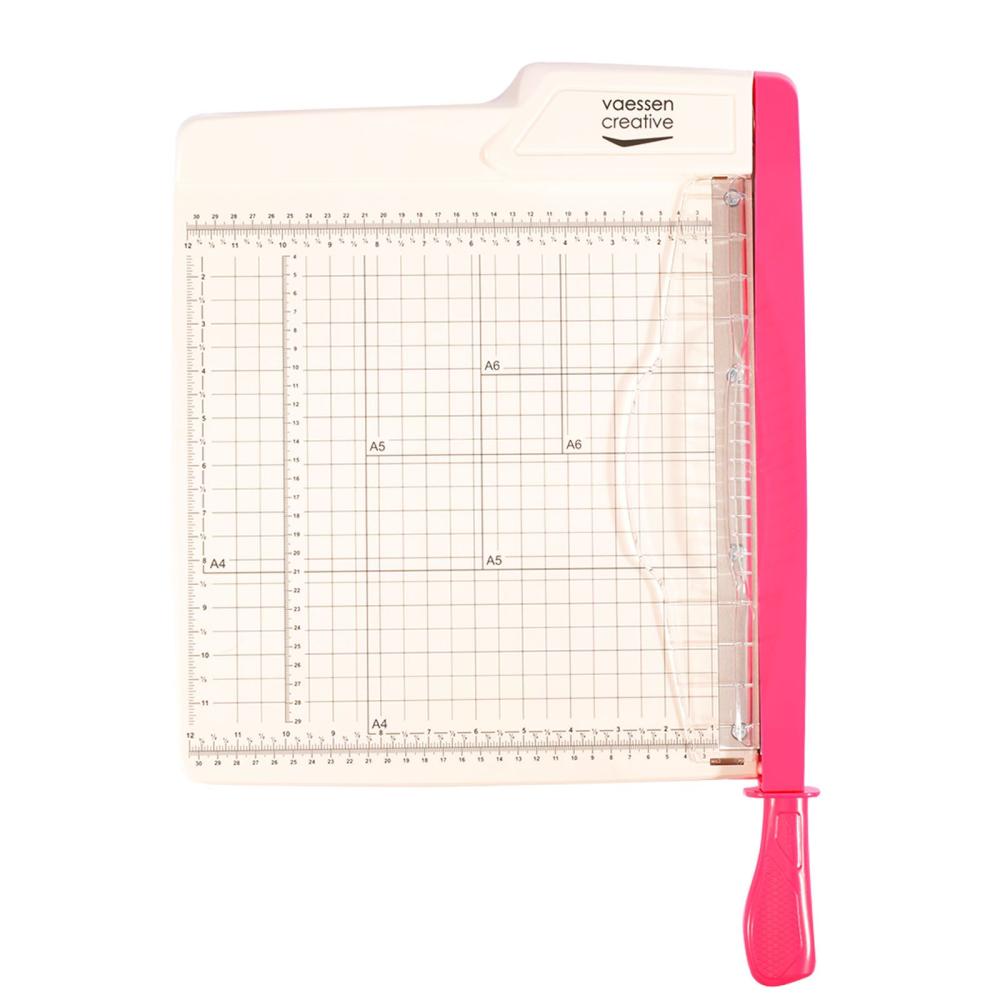 Vaessen Creative - Guillotine - Papierschneider  - Offwhite - 30cm - Hebelschneider 