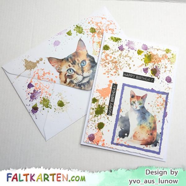 LaCreativ - Designpapier "Malerische Pfotenfreunde" Paper Pack 6x6" - 24 Bogen