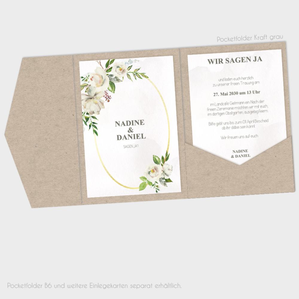 Einlegekarten-Bundle "Antique White" B6