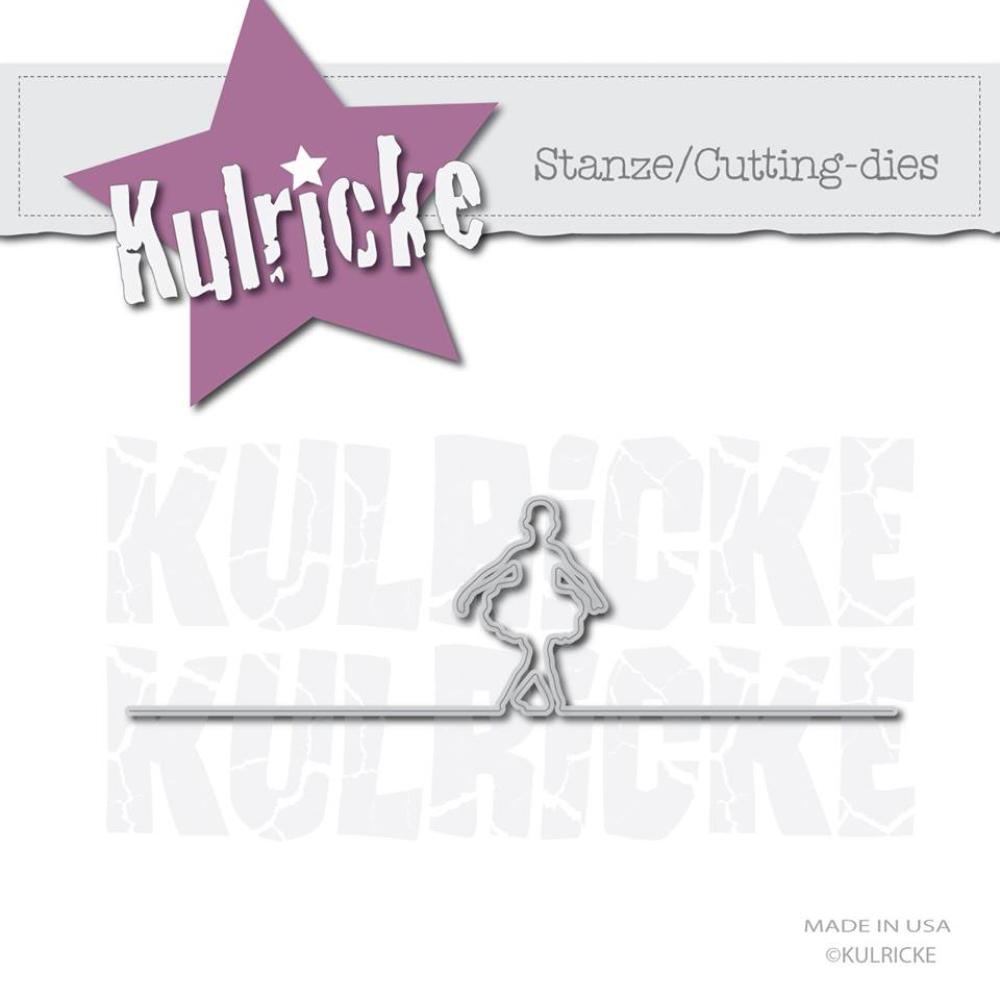 Kulricke Stanzschablone Ballerina Line Stanze Craft Die | Stanze