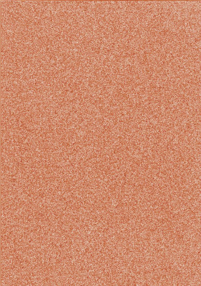 Craft Consortium - Glitzerpapier A4 "Copper" Glitter Card - 10 Bogen